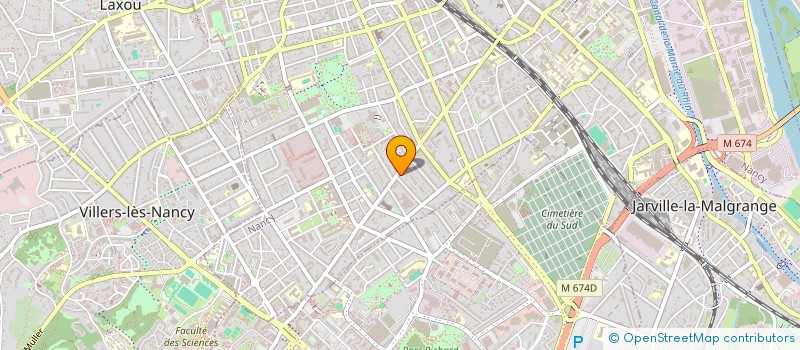 localisation de l'entreprise MADAME TYFENN COLOMBEL  NANCY