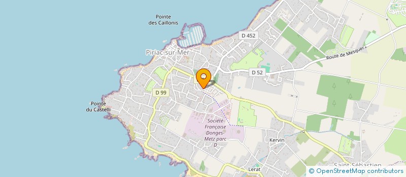 localisation de l'entreprise MADAME TYFENN RIO  PIRIAC-SUR-MER