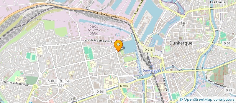 localisation de l'entreprise MADAME TYFFAINE MAISON à DUNKERQUE