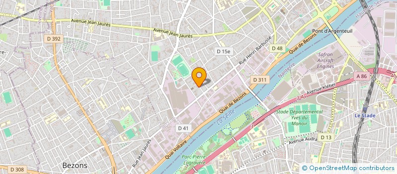 localisation de l'entreprise MADAME TYNA KORE  ARGENTEUIL