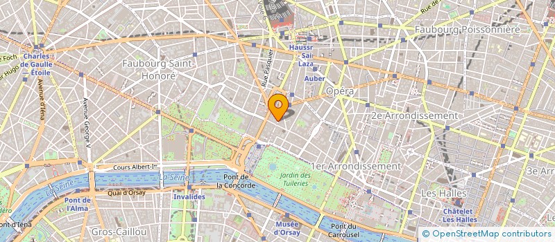 localisation de l'entreprise MADAME TYPHAINE BONNET  PARIS