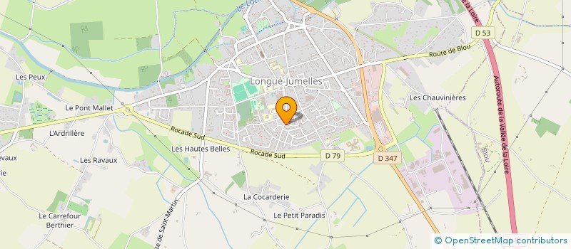 localisation de l'entreprise MADAME TYPHAINE DIDAILLER à GENNES-VAL-DE-LOIRE