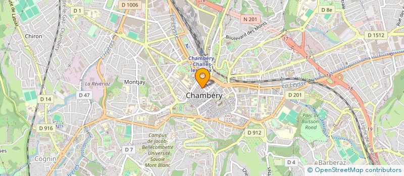 localisation de l'entreprise MADAME TYPHAINE DILLIES  DRUMETTAZ-CLARAFOND