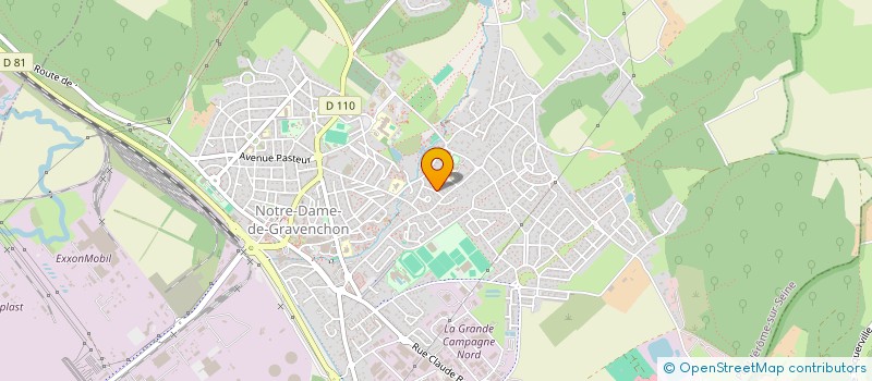 localisation de l'entreprise MADAME TYPHAINE DURAME  PORT-JEROME-SUR-SEINE