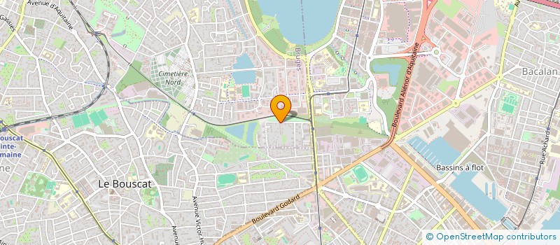 localisation de l'entreprise MADAME TYPHAINE HAMON  BRUGES