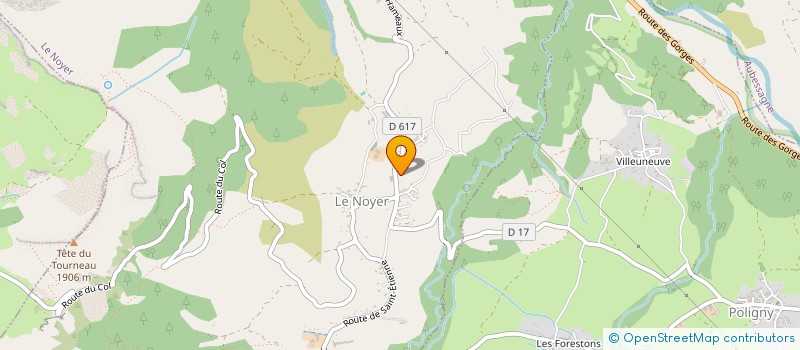 localisation de l'entreprise MADAME TYPHAINE HASCOET  LE NOYER