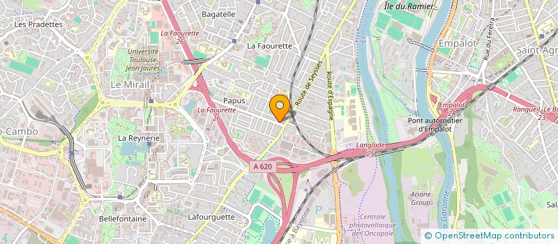 localisation de l'entreprise MADAME TYPHAINE JOLIVET à TOULOUSE