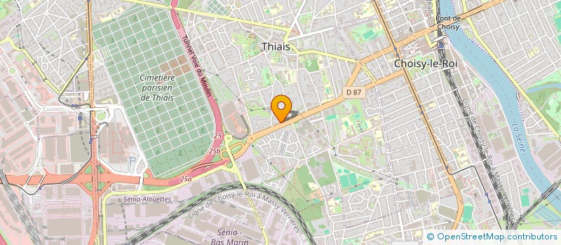 localisation de l'entreprise MADAME TYPHAINE LANDIE  THIAIS