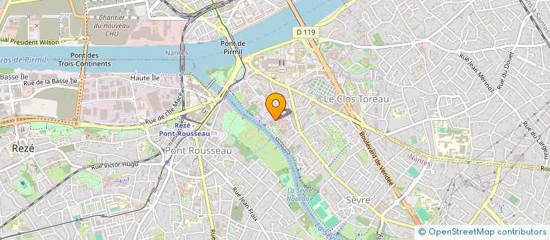 localisation de l'entreprise MADAME TYPHAINE LEROUX à NANTES