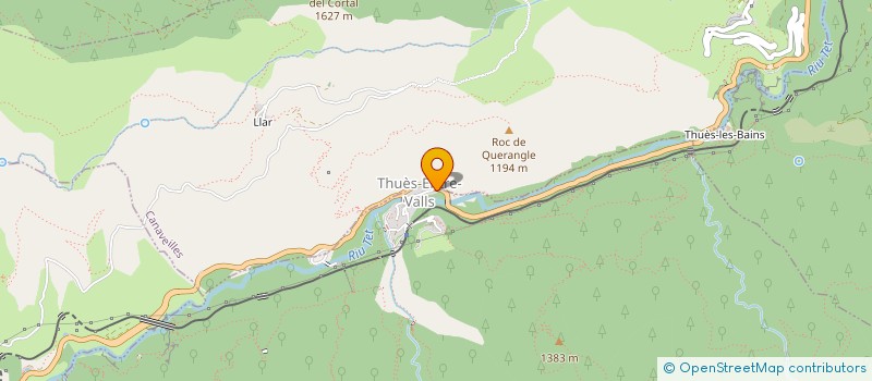 localisation de l'entreprise MADAME TYPHAINE MAILLARD  THUES-ENTRE-VALLS