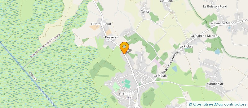 localisation de l'entreprise MADAME TYPHAINE MENAGER  CROSSAC