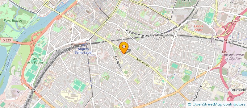 localisation de l'entreprise MADAME TYPHAINE TOSSER  ANGERS