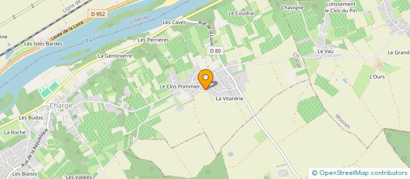 localisation de l'entreprise MADAME TYPHAINE URBINI  CHARGE