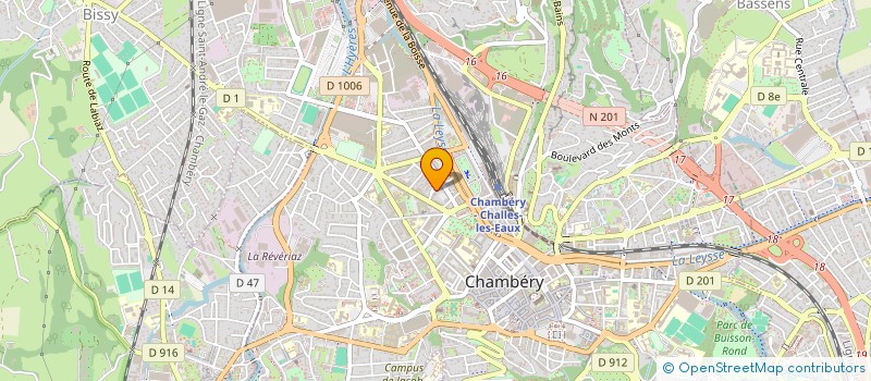 localisation de l'entreprise MADAME TYPHAINE VERONICE à CHAMBERY