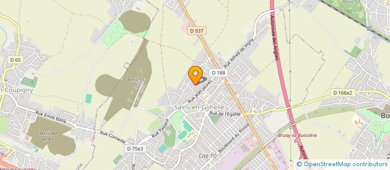 localisation de l'entreprise MADAME TYPHAINE ZORNIG à BETHUNE