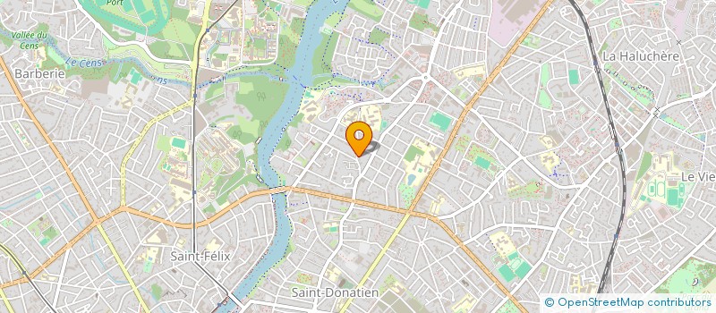 localisation de l'entreprise MADAME TYPHANIE BONNIN  NANTES