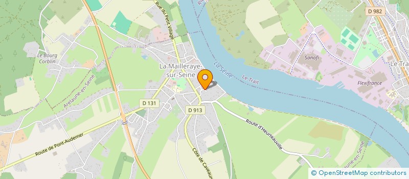 localisation de l'entreprise MADAME TYPHANIE COUTURIER  ARELAUNE-EN-SEINE