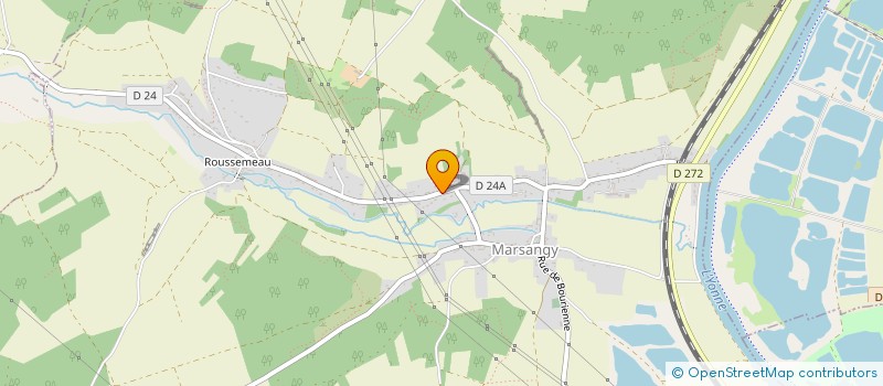 localisation de l'entreprise MADAME TYPHANIE GREMY  MARSANGY