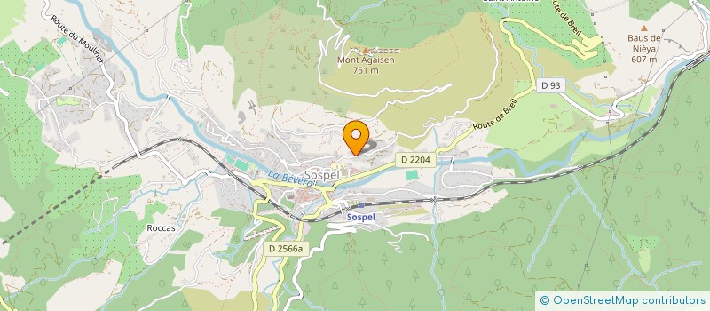 localisation de l'entreprise MADAME TYPHANIE HEMBERT  SOSPEL