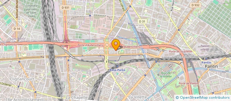 localisation de l'entreprise MADAME TYPHANIE RAKOTO ANDRIANARY  PARIS