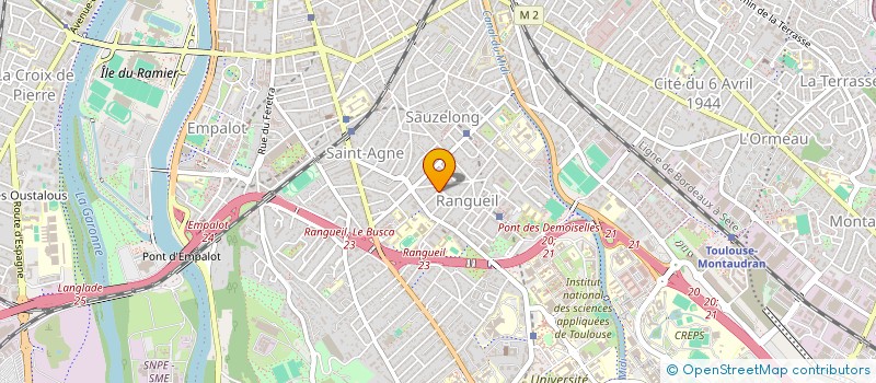 localisation de l'entreprise MADAME TYPHEN RIEUSSEC  TOULOUSE