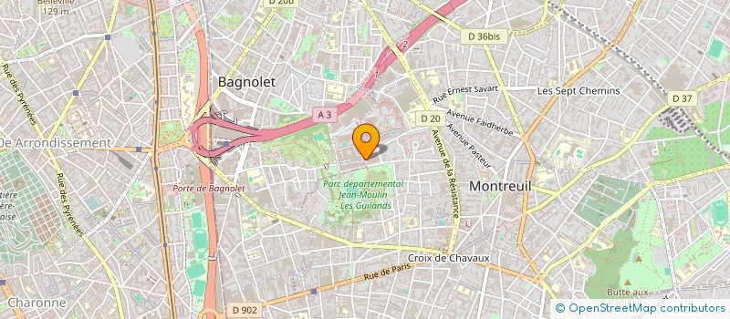 localisation de l'entreprise MADAME TYRA GALIEVA à BAGNOLET