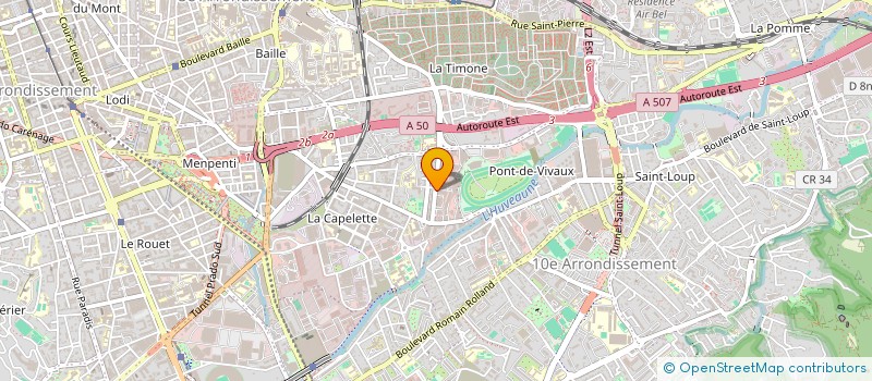 localisation de l'entreprise MADAME TYSSIA CHOCRON à MARSEILLE