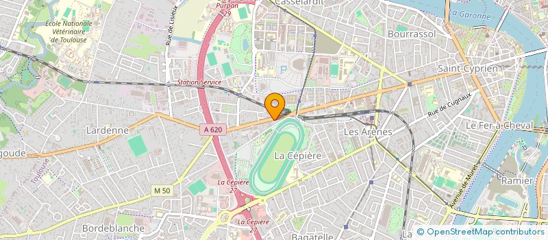 localisation de l'entreprise MADAME TZETZA KANTCHEVA à TOULOUSE