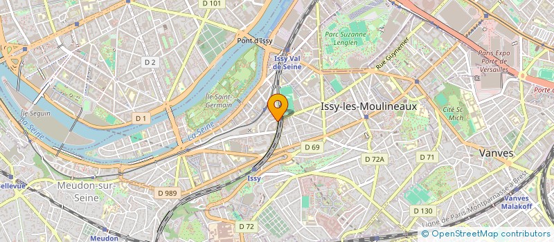 localisation de l'entreprise MADAME TZUYU LIU à ISSY-LES-MOULINEAUX