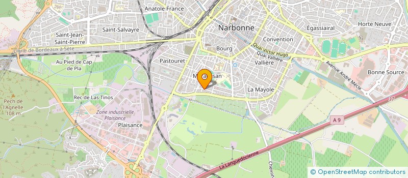 localisation de l'entreprise MADAME UCIENNECORMEC COSTAGLIOLA à NARBONNE