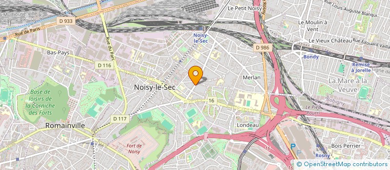 localisation de l'entreprise MADAME UHAINA MALANDAIN à NOISY-LE-SEC