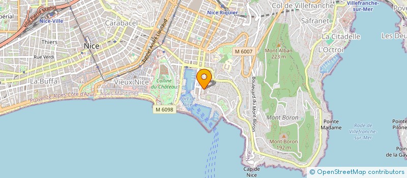 localisation de l'entreprise MADAME ULIANA DZENIK à NICE