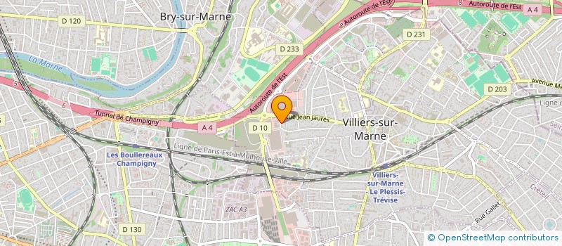 localisation de l'entreprise MADAME ULIANA NEBORA à VILLIERS-SUR-MARNE