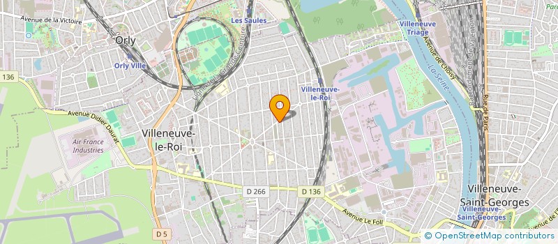 localisation de l'entreprise MADAME ULIANA TSAPCHUK  VILLENEUVE-LE-ROI