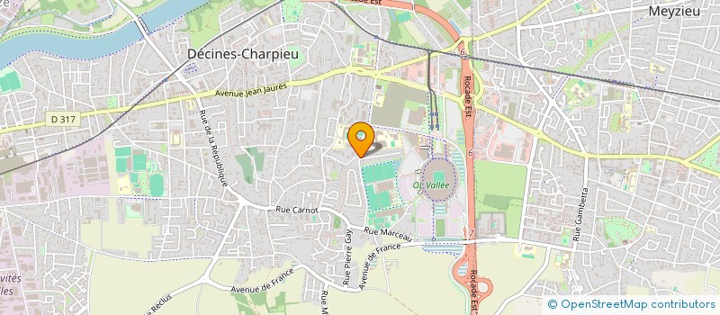 localisation de l'entreprise MADAME ULKEM HEMATI à DECINES CHARPIEU