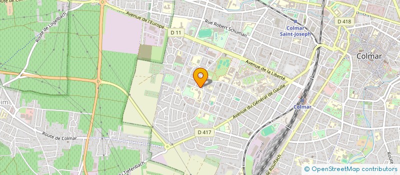 localisation de l'entreprise MADAME ULKU KUZUCU  COLMAR