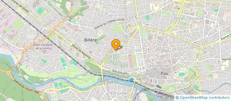 localisation de l'entreprise MADAME ULLA FRANTZEN à PAU