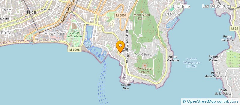 localisation de l'entreprise MADAME ULLA KASSMAN à NICE