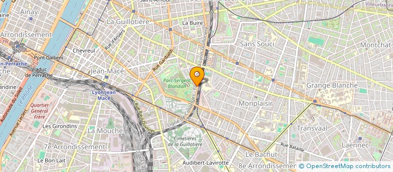 localisation de l'entreprise MADAME ULRICH TONDI  LYON