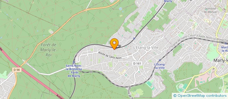 localisation de l'entreprise MADAME ULRIKE GOTTELT  L'ETANG-LA-VILLE