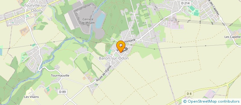 localisation de l'entreprise MADAME ULRIKE HOUGUET  BARON-SUR-ODON