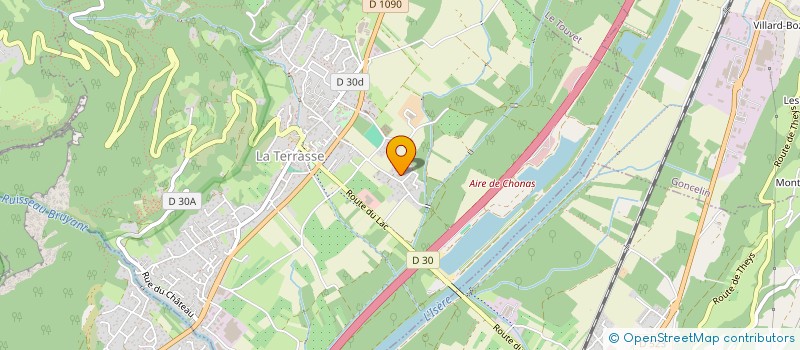 localisation de l'entreprise MADAME ULRIKE OETTINGER à LA TERRASSE