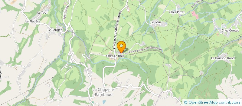 localisation de l'entreprise MADAME ULRIKE STRUCKL  LA CHAPELLE-RAMBAUD