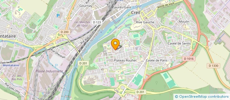 localisation de l'entreprise MADAME UMAIRA RANI  CREIL