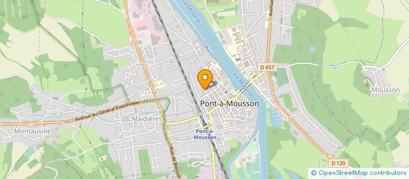 localisation de l'entreprise MADAME UMMUHANI UGUR  PONT-A-MOUSSON