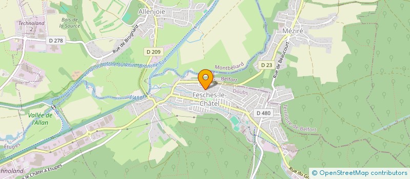 localisation de l'entreprise MADAME UMPORN KUMLUE à FESCHES-LE-CHATEL