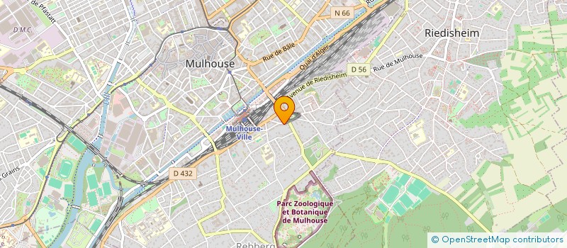 localisation de l'entreprise MADAME UMRAY ISSAYEVA  MULHOUSE