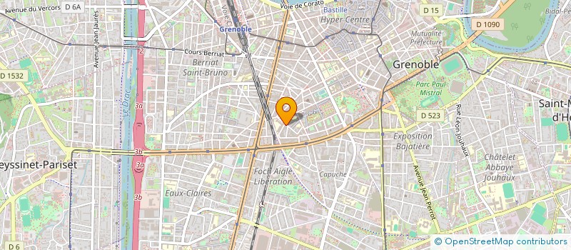 localisation de l'entreprise MADAME UN MASSAGE DE SHIBE UN MASSAGE DE SHIBE  GRENOBLE