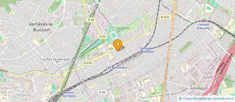 localisation de l'entreprise MADAME URARA MITSUNAGA  ANTONY