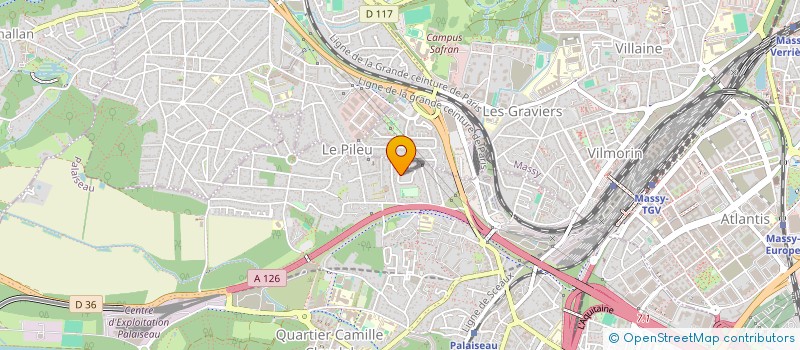 localisation de l'entreprise MADAME URBICHE SAMBA  PALAISEAU